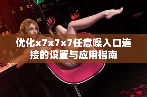 优化x7x7x7任意噪入口连接的设置与应用指南