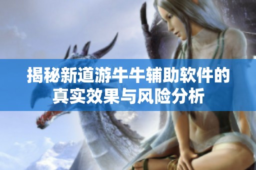 揭秘新道游牛牛辅助软件的真实效果与风险分析