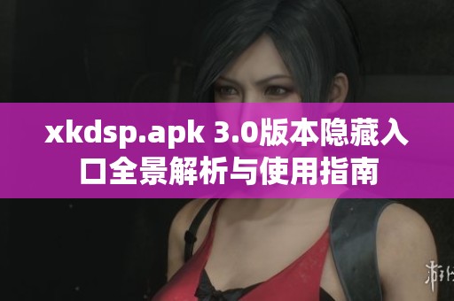 xkdsp.apk 3.0版本隐藏入口全景解析与使用指南