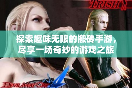 探索趣味无限的搬砖手游，尽享一场奇妙的游戏之旅