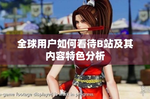 全球用户如何看待B站及其内容特色分析