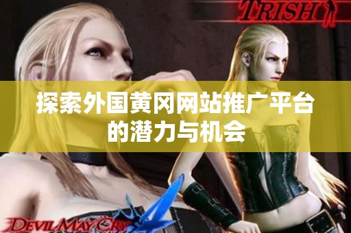 探索外国黄冈网站推广平台的潜力与机会