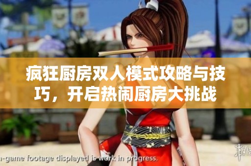 疯狂厨房双人模式攻略与技巧，开启热闹厨房大挑战