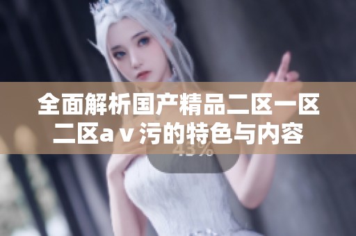 全面解析国产精品二区一区二区aⅴ污的特色与内容