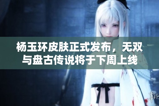 杨玉环皮肤正式发布，无双与盘古传说将于下周上线