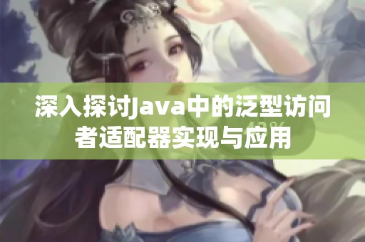 深入探讨Java中的泛型访问者适配器实现与应用