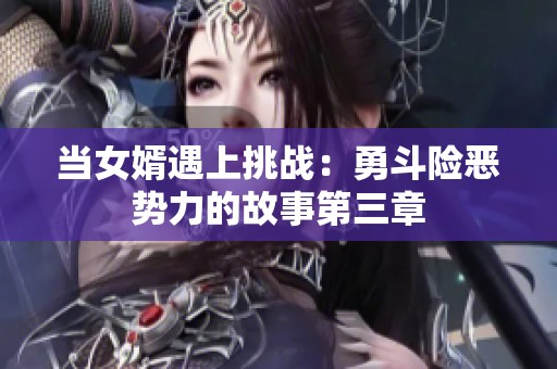 当女婿遇上挑战：勇斗险恶势力的故事第三章