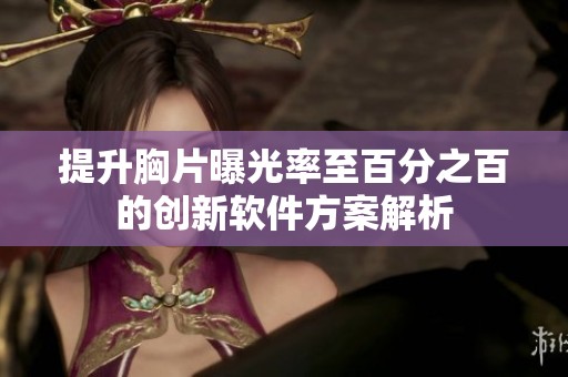 提升胸片曝光率至百分之百的创新软件方案解析