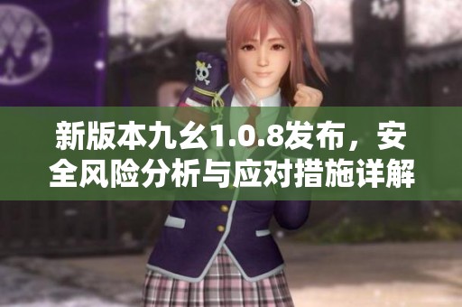 新版本九幺1.0.8发布，安全风险分析与应对措施详解