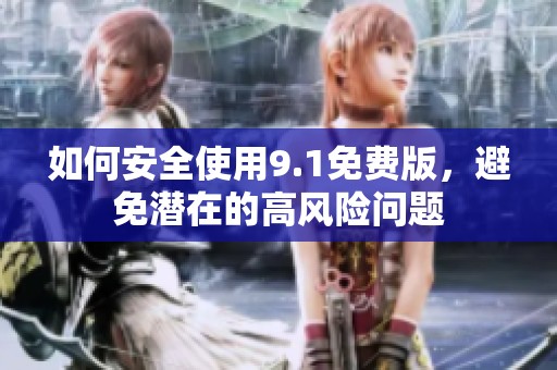 如何安全使用9.1免费版，避免潜在的高风险问题