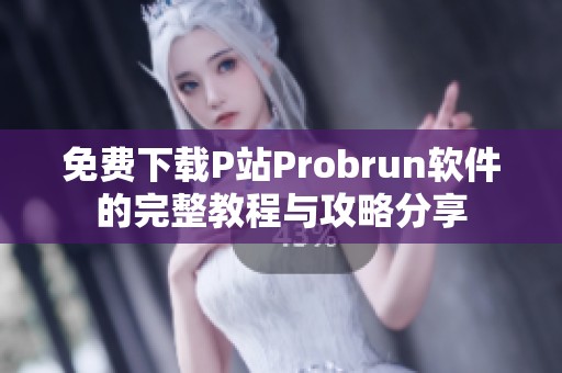 免费下载P站Probrun软件的完整教程与攻略分享