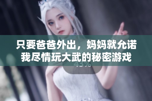 只要爸爸外出，妈妈就允诺我尽情玩大武的秘密游戏