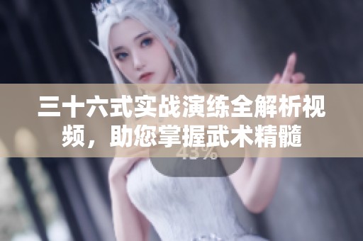 三十六式实战演练全解析视频，助您掌握武术精髓