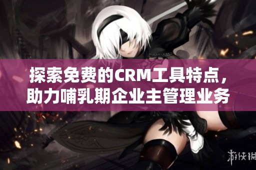 探索免费的CRM工具特点，助力哺乳期企业主管理业务