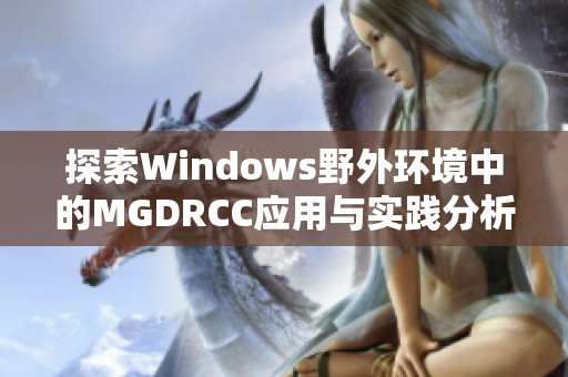 探索Windows野外环境中的MGDRCC应用与实践分析
