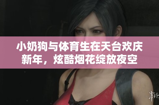 小奶狗与体育生在天台欢庆新年，炫酷烟花绽放夜空