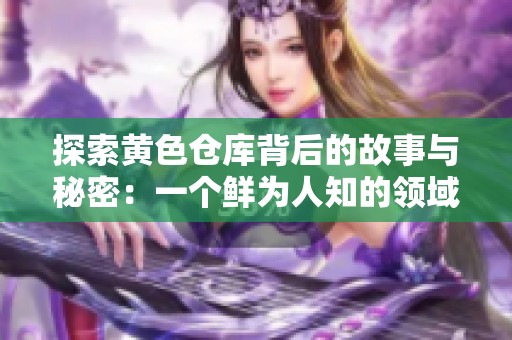 探索黄色仓库背后的故事与秘密：一个鲜为人知的领域