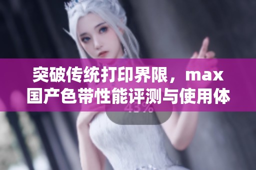 突破传统打印界限，max国产色带性能评测与使用体验分享