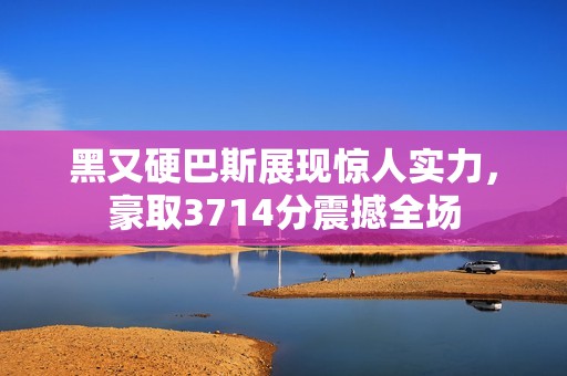 黑又硬巴斯展现惊人实力，豪取3714分震撼全场