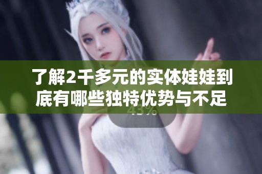 了解2千多元的实体娃娃到底有哪些独特优势与不足
