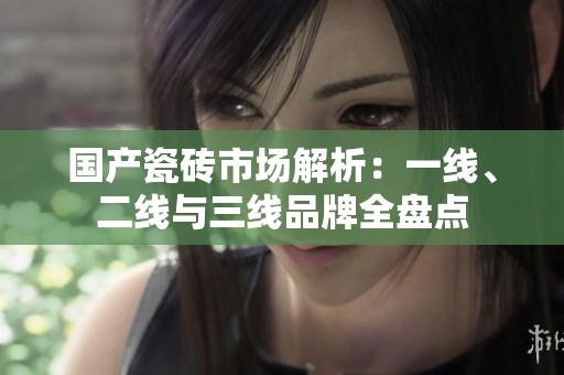 国产瓷砖市场解析：一线、二线与三线品牌全盘点
