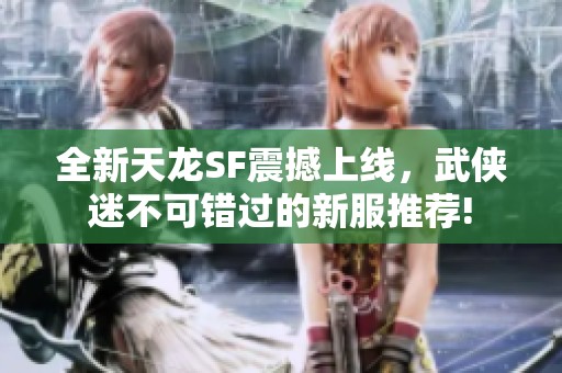 全新天龙SF震撼上线，武侠迷不可错过的新服推荐!