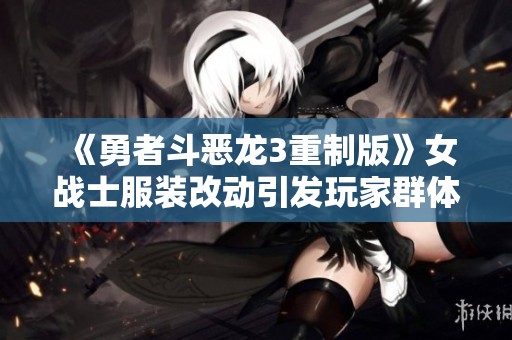 《勇者斗恶龙3重制版》女战士服装改动引发玩家群体反对
