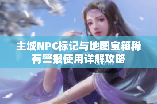 主城NPC标记与地图宝箱稀有警报使用详解攻略
