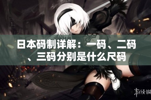 日本码制详解：一码、二码、三码分别是什么尺码