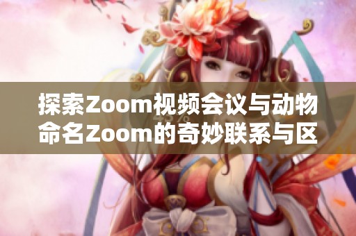 探索Zoom视频会议与动物命名Zoom的奇妙联系与区别