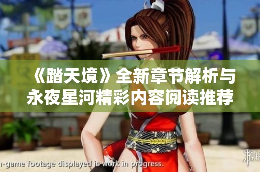 《踏天境》全新章节解析与永夜星河精彩内容阅读推荐