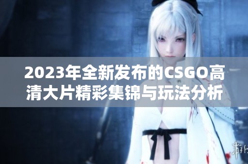 2023年全新发布的CSGO高清大片精彩集锦与玩法分析