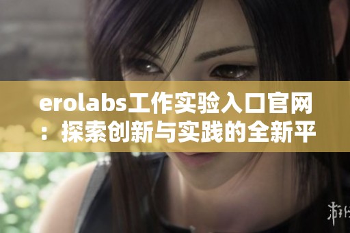 erolabs工作实验入口官网：探索创新与实践的全新平台
