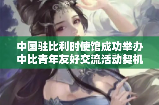 中国驻比利时使馆成功举办中比青年友好交流活动契机分享