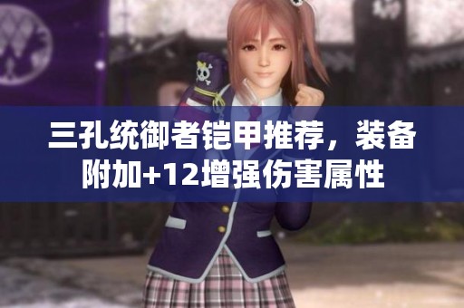 三孔统御者铠甲推荐，装备附加+12增强伤害属性
