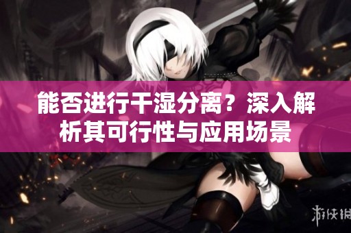 能否进行干湿分离？深入解析其可行性与应用场景