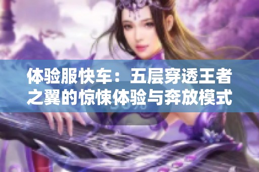 体验服快车：五层穿透王者之翼的惊悚体验与奔放模式的奇妙想象
