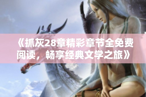 《抓灰28章精彩章节全免费阅读，畅享经典文学之旅》