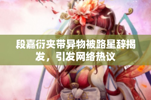 段嘉衍夹带异物被路星辞揭发，引发网络热议