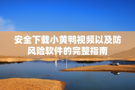 安全下载小黄鸭视频以及防风险软件的完整指南