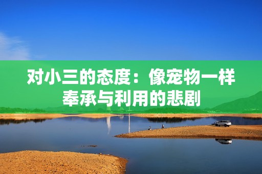 对小三的态度：像宠物一样奉承与利用的悲剧