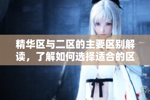 精华区与二区的主要区别解读，了解如何选择适合的区域