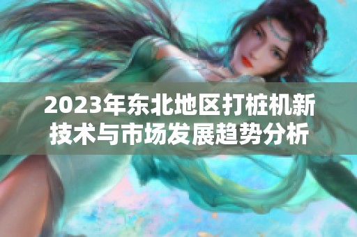 2023年东北地区打桩机新技术与市场发展趋势分析