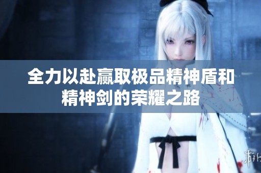 全力以赴赢取极品精神盾和精神剑的荣耀之路