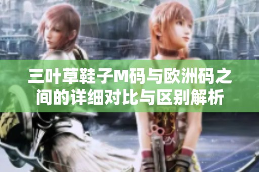 三叶草鞋子M码与欧洲码之间的详细对比与区别解析