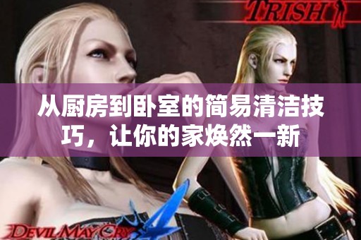 从厨房到卧室的简易清洁技巧，让你的家焕然一新