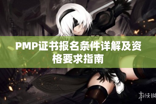 PMP证书报名条件详解及资格要求指南
