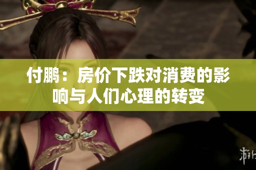 付鹏：房价下跌对消费的影响与人们心理的转变