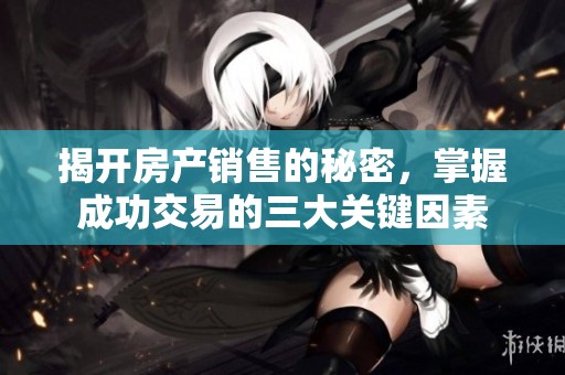 揭开房产销售的秘密，掌握成功交易的三大关键因素