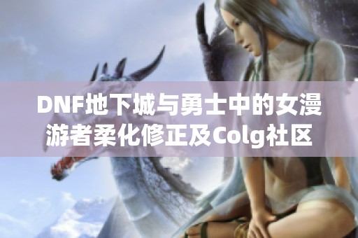 DNF地下城与勇士中的女漫游者柔化修正及Colg社区讨论